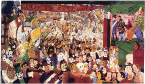 James Ensor &quot;Christ's Entry Into Brussels in 1889&quot;